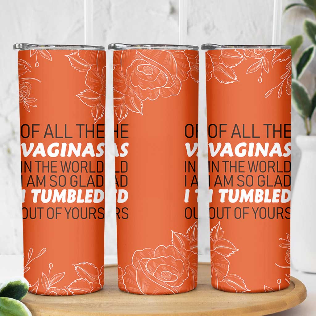 Funny Mom Gifts From Kids Skinny Tumbler Mothers Day Gag Gift Flower