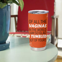 Funny Mom Gifts From Kids Tumbler Cup Mothers Day Gag Gift Flower