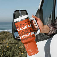 Funny Mom Gifts From Kids Tumbler With Handle Mothers Day Gag Gift Flower