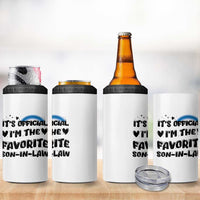 Son In Law Gifts 4 in 1 Can Cooler Tumbler Its Official Im The Favorite SIL Wedding Gift From MIL