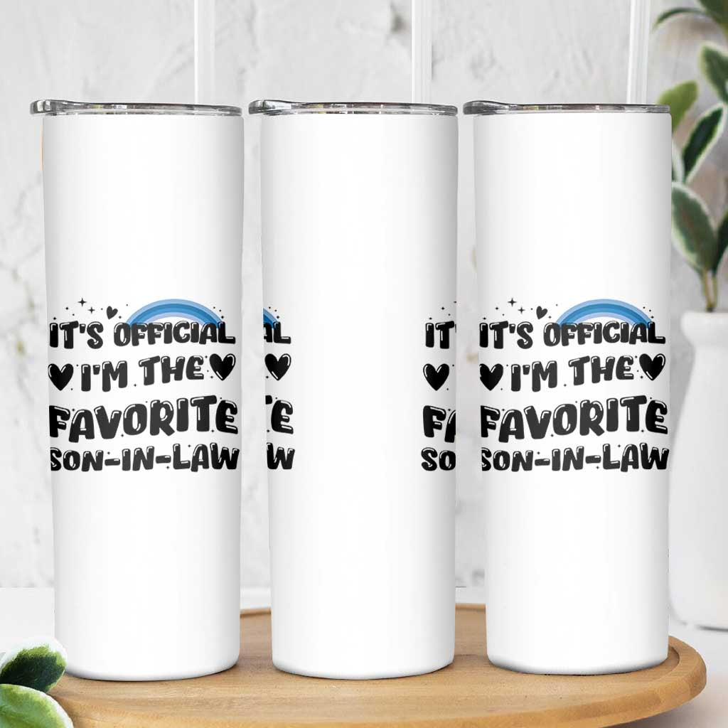 Son In Law Gifts Skinny Tumbler Its Official Im The Favorite SIL Wedding Gift From MIL