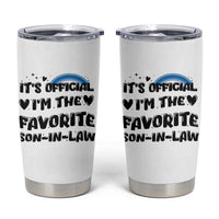 Son In Law Gifts Tumbler Cup Its Official Im The Favorite SIL Wedding Gift From MIL