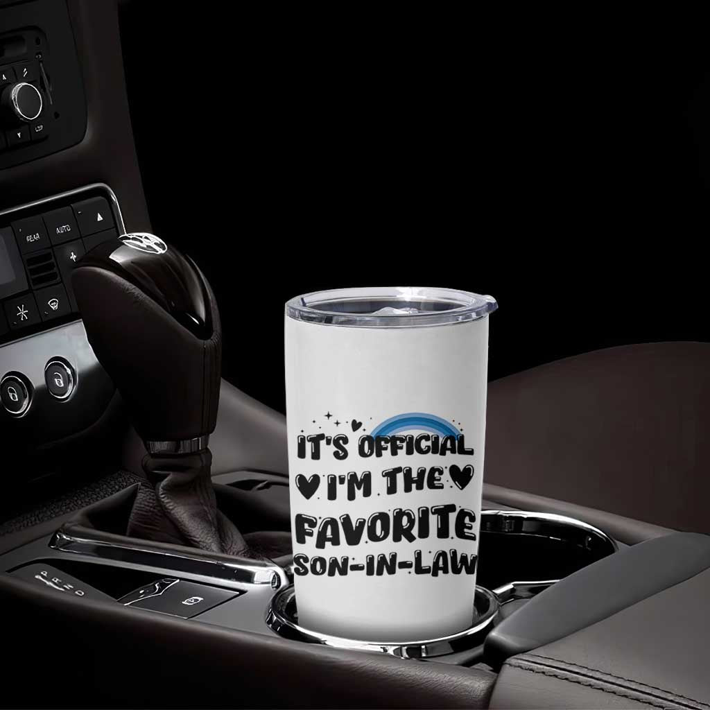 Son In Law Gifts Tumbler Cup Its Official Im The Favorite SIL Wedding Gift From MIL