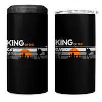 King Of The Camper 4 in 1 Can Cooler Tumbler Outdoor Camping Mountain Nature Hiking Camp Lover Gift