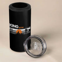 King Of The Camper 4 in 1 Can Cooler Tumbler Outdoor Camping Mountain Nature Hiking Camp Lover Gift
