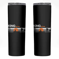 King Of The Camper Skinny Tumbler Outdoor Camping Mountain Nature Hiking Camp Lover Gift
