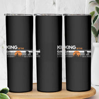King Of The Camper Skinny Tumbler Outdoor Camping Mountain Nature Hiking Camp Lover Gift