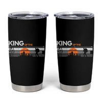 King Of The Camper Tumbler Cup Outdoor Camping Mountain Nature Hiking Camp Lover Gift
