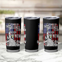 New American Citizen Gift Tumbler Cup Funny US Citizenship Congratulations Presents