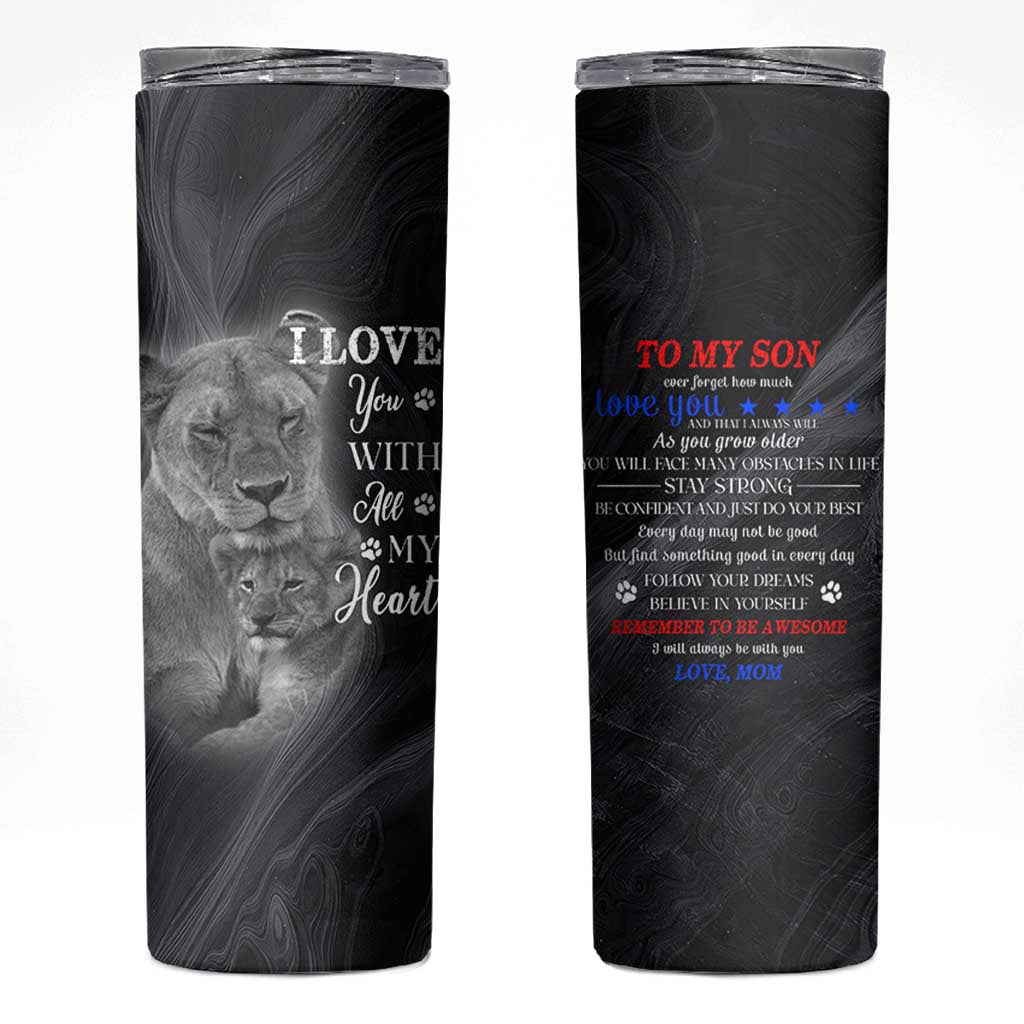 Son Gifts Skinny Tumbler From Mom Christmas Birthday Graduation Gift