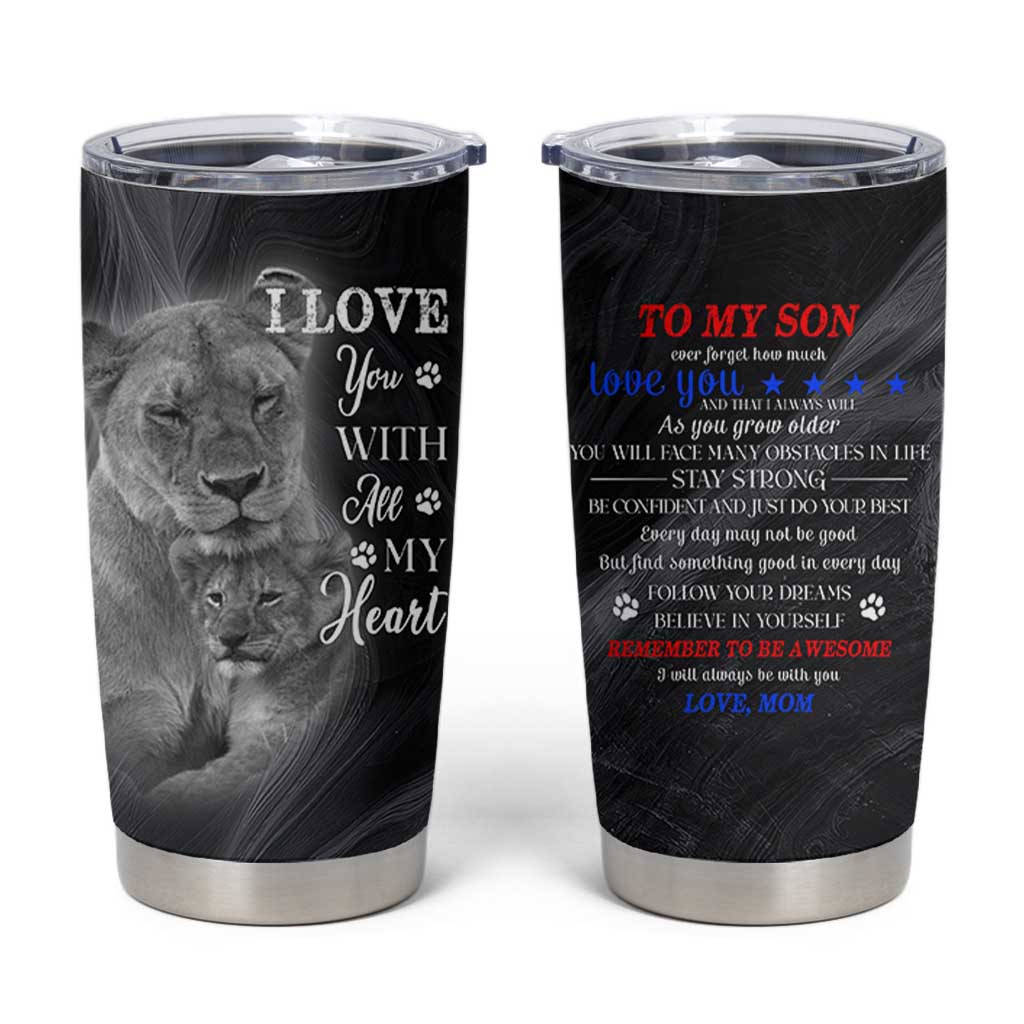 Son Gifts Tumbler Cup From Mom Christmas Birthday Graduation Gift