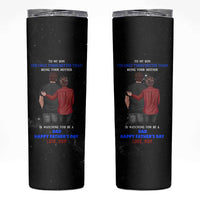 Fathers Day Son Gifts from Mom Skinny Tumbler To My Son Gift