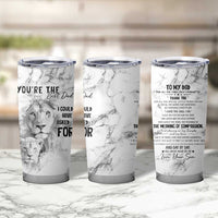 Christmas Gifts for Dad Tumbler Cup Lion Father and Son Fathers Day - Wonder Print Shop