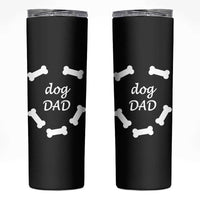 Dog Dad Skinny Tumbler Funny Cute Pup Doggo Dog Dad Owner Fathers Day Gift