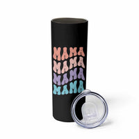 Groovy Mama Skinny Tumbler Gift For Mothers Day Christmas New Mom