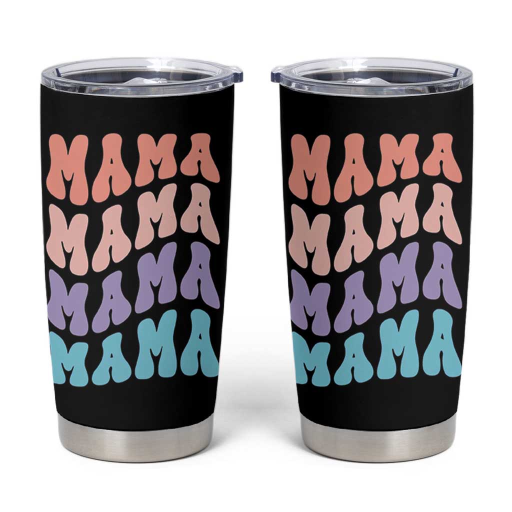 Groovy Mama Tumbler Cup Gift For Mothers Day Christmas New Mom