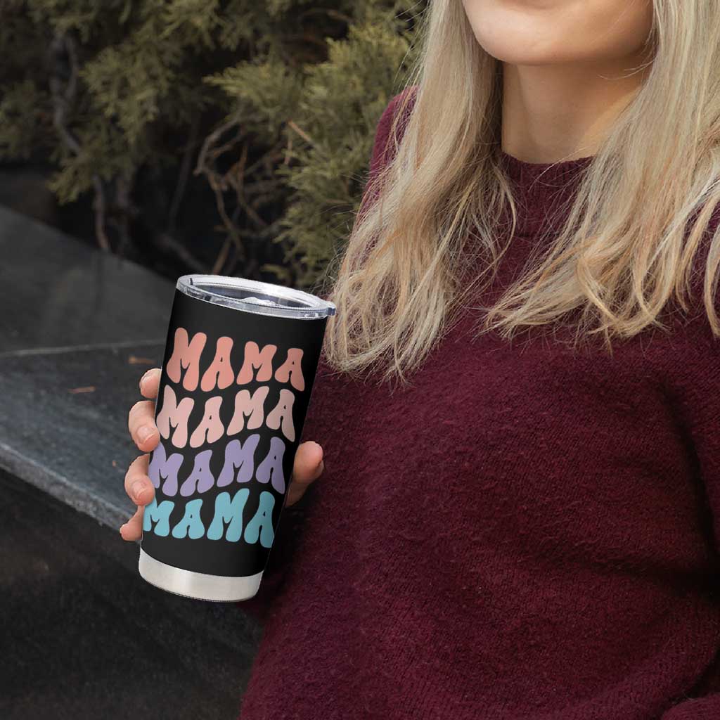 Groovy Mama Tumbler Cup Gift For Mothers Day Christmas New Mom