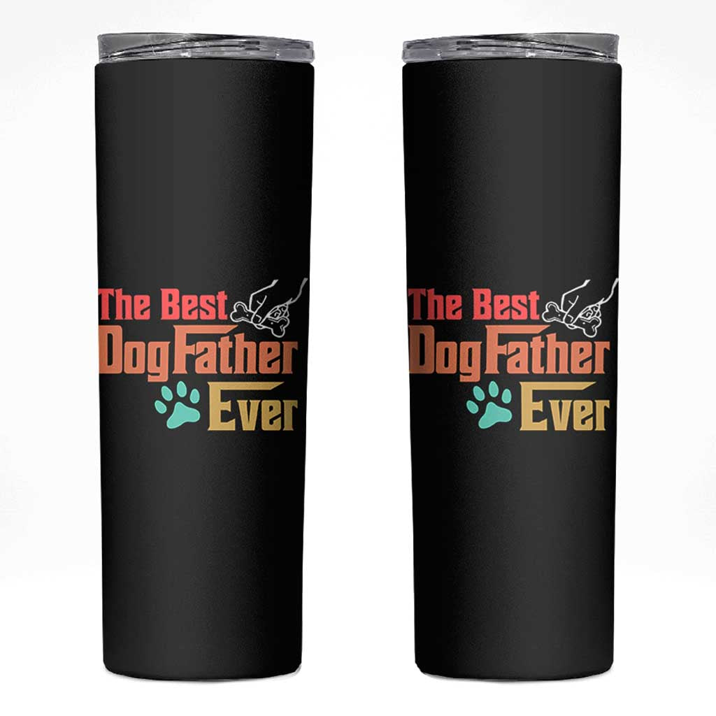 Best Dog Dad Ever Skinny Tumbler Vintage Gifts for Dog Dad Fathers Day Gift