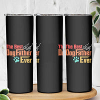 Best Dog Dad Ever Skinny Tumbler Vintage Gifts for Dog Dad Fathers Day Gift