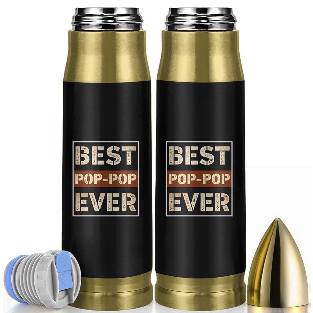 Grandpa Bullet Tumbler Best Pop-Pop Ever Vintage Fathers Day Gift