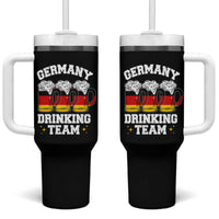 Germany Drinking Team Tumbler With Handle Germany Flag Beer Festivals Oktoberfest - Wonder Print Shop