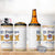 Fathers day Dia del Padre 4 in 1 Can Cooler Tumbler El Papa Mas Chingon Mexican Dad Husband Beer - Wonder Print Shop