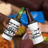 Funny Retirement Gifts 4 in 1 Can Cooler Tumbler Happy Retiree Gag Farewell Present For Coworkers