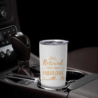 Retirement Gift for Woman 2026 Tumbler Cup Goodbye Gifts Retired Free And Fabulous