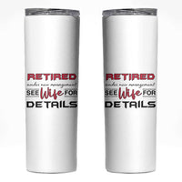 Retirement Gifts For Men 2026 Skinny Tumbler Husband Boyfriend Father Retired Under New Management