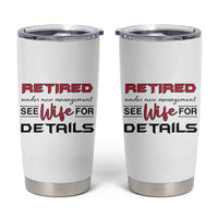 Retirement Gifts For Men 2026 Tumbler Cup Husband Boyfriend Father Retired Under New Management