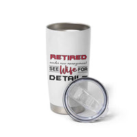 Retirement Gifts For Men 2026 Tumbler Cup Husband Boyfriend Father Retired Under New Management