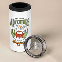 Goodbye Gifts 4 in 1 Can Cooler Tumbler And So The Adventure Begins Coworker Leaving Farewell Gift
