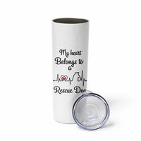 Rescue Dog Skinny Tumbler Animal Adopt Foster Animal Shelter Volunteer Dog Lovers