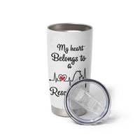 Rescue Dog Tumbler Cup Animal Adopt Foster Animal Shelter Volunteer Dog Lovers