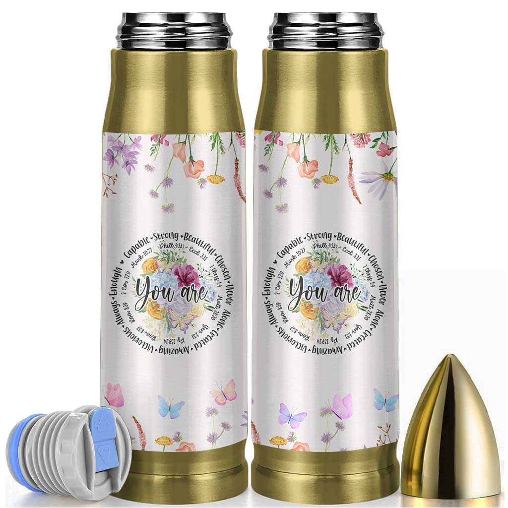 Christian Gifts for Women Bullet Tumbler Inspirational Religious Present Faith Jesus God Bible Verse Gift