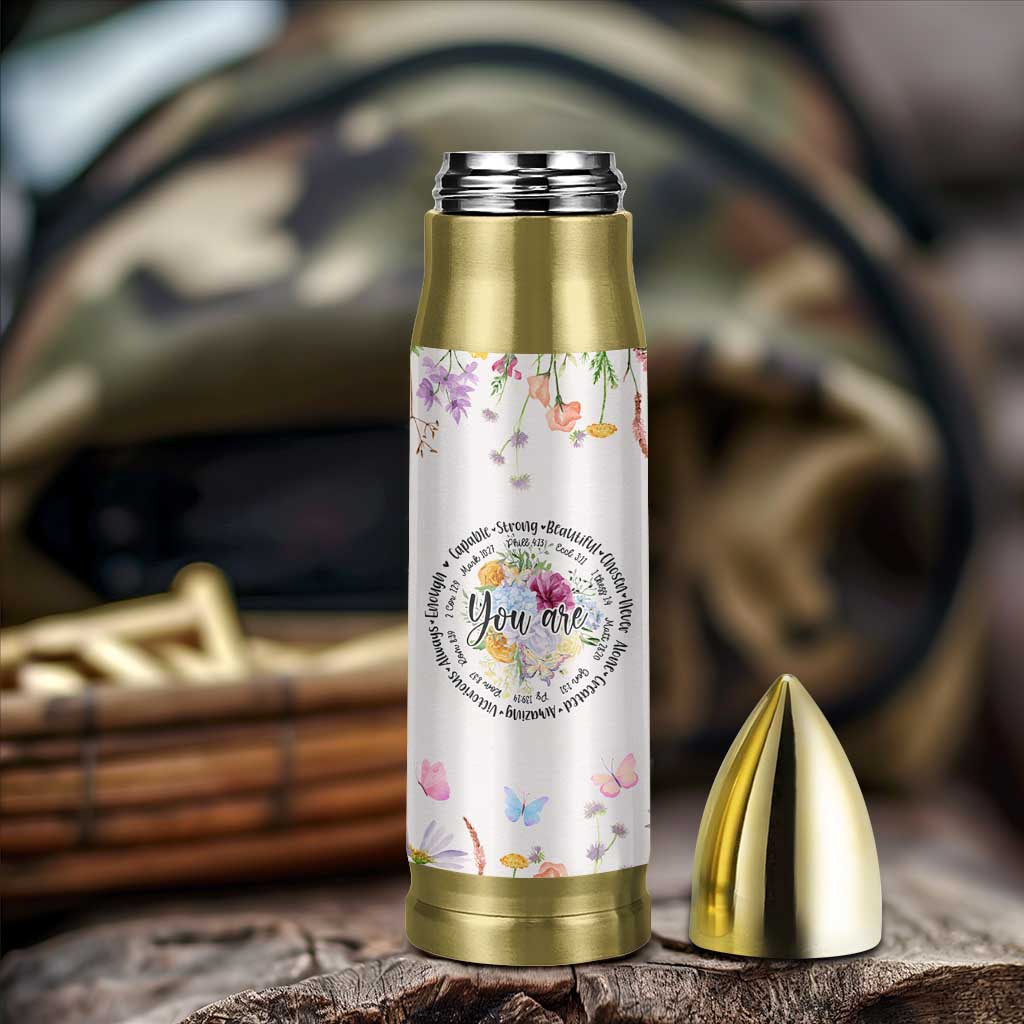 Christian Gifts for Women Bullet Tumbler Inspirational Religious Present Faith Jesus God Bible Verse Gift
