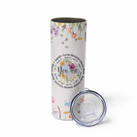 Christian Gifts for Women Skinny Tumbler Inspirational Religious Present Faith Jesus God Bible Verse Gift