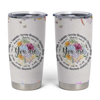 Christian Gifts for Women Tumbler Cup Inspirational Religious Present Faith Jesus God Bible Verse Gift
