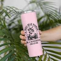 Book Lovers Gifts For Women Skinny Tumbler Funny Readers Librarians Bookaholics