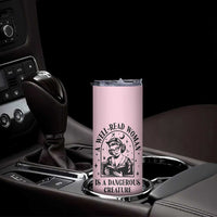 Book Lovers Gifts For Women Skinny Tumbler Funny Readers Librarians Bookaholics