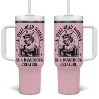 Book Lovers Gifts For Women Tumbler With Handle Funny Readers Librarians Bookaholics
