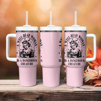 Book Lovers Gifts For Women Tumbler With Handle Funny Readers Librarians Bookaholics