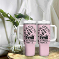 Book Lovers Gifts For Women Tumbler With Handle Funny Readers Librarians Bookaholics