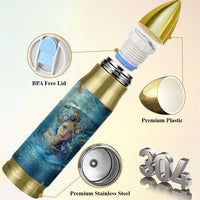 Beach Lovers Gifts For Women Bullet Tumbler Some Girls Are Just Born With The Beach In Their Souls