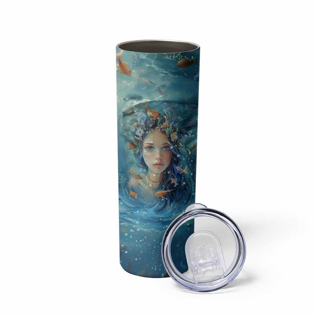 Beach Lovers Gifts For Women Skinny Tumbler Some Girls Are Just Born With The Beach In Their Souls
