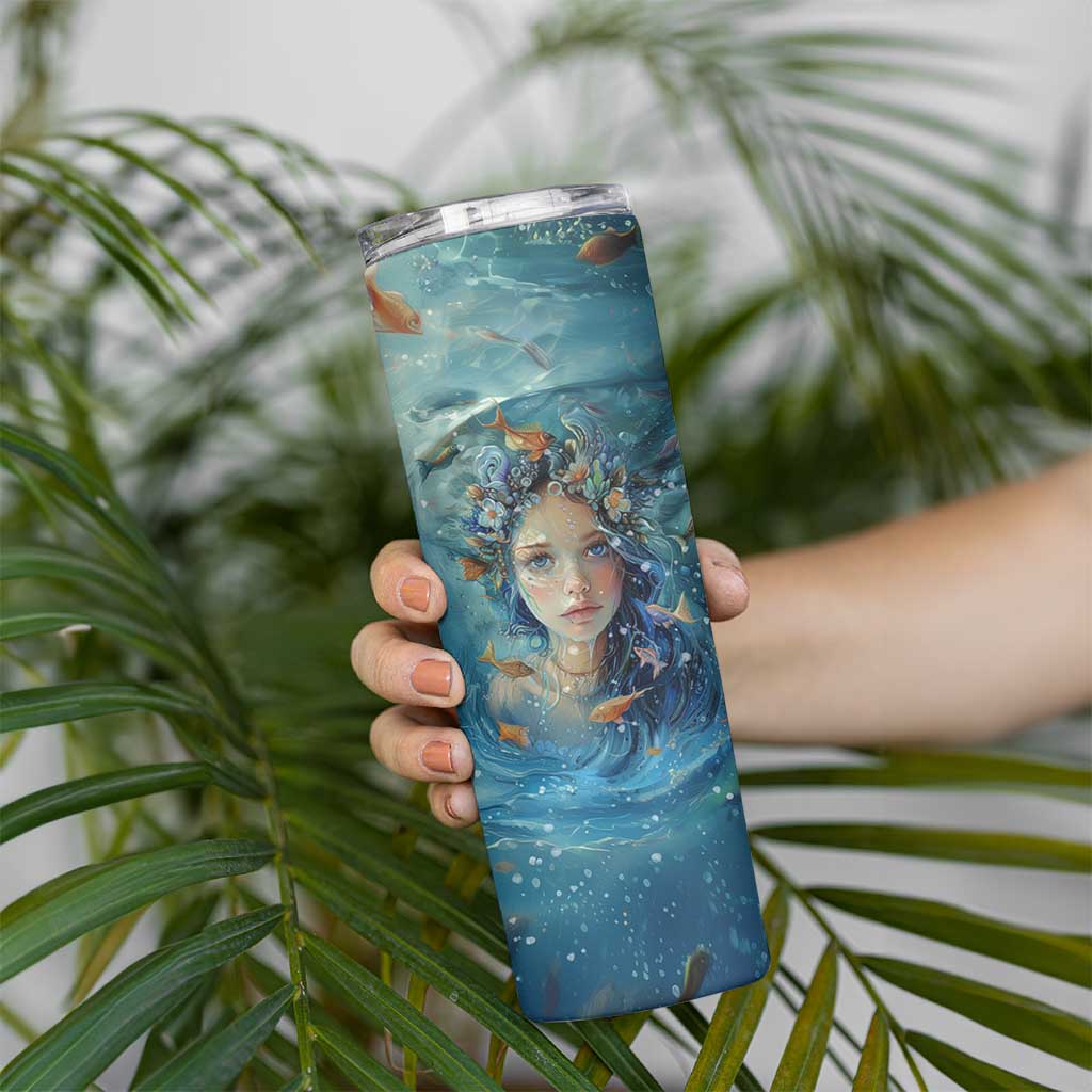 Beach Lovers Gifts For Women Skinny Tumbler Some Girls Are Just Born With The Beach In Their Souls