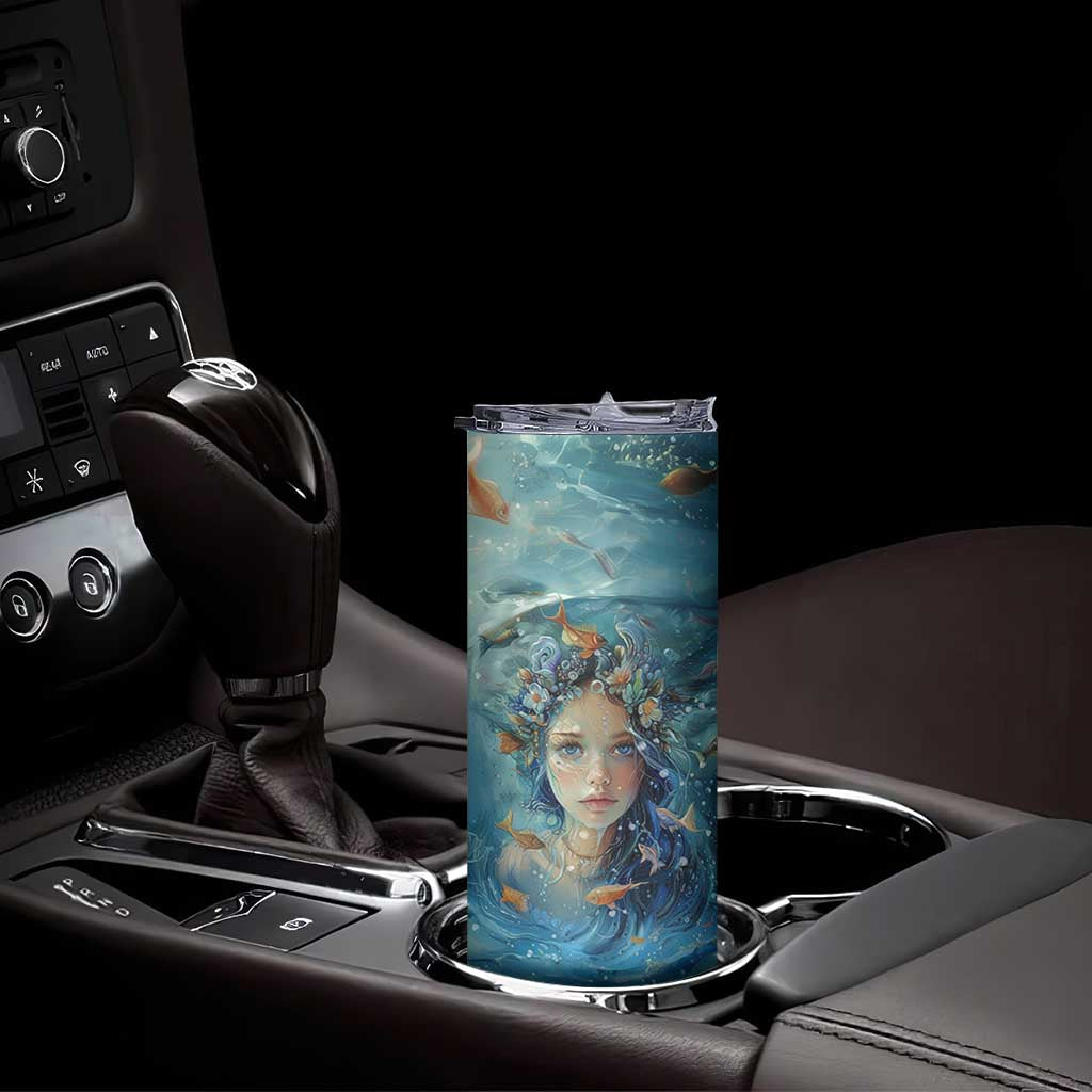 Beach Lovers Gifts For Women Skinny Tumbler Some Girls Are Just Born With The Beach In Their Souls