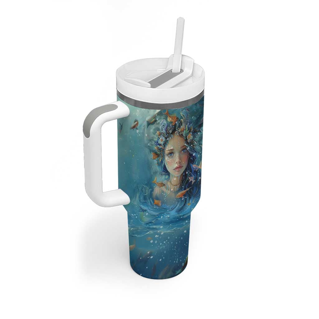Beach Lovers Gifts For Women Tumbler With Handle Some Girls Are Just Born With The Beach In Their Souls