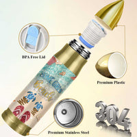 Beach Gifts For Women Bullet Tumbler Some Girls Are Just Born With The Beach In Their Souls