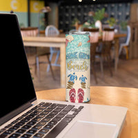Beach Gifts For Women Skinny Tumbler Some Girls Are Just Born With The Beach In Their Souls